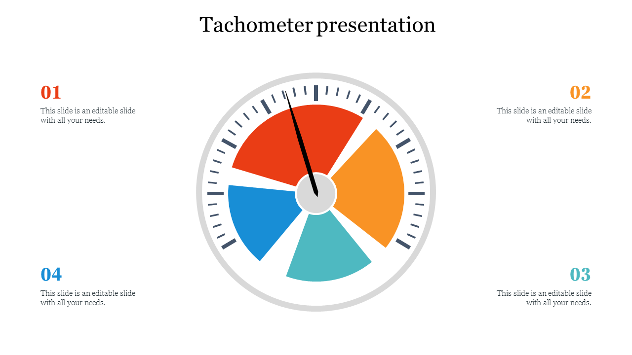 All New Innovative Tachometer Presentation Template